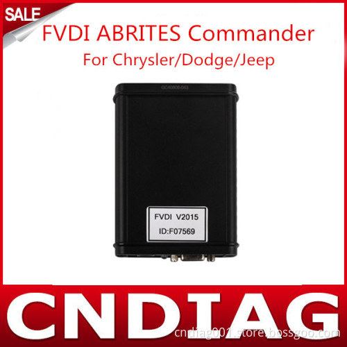 2015 Fvdi Abrites Commander for Chrysler/for Dodge/for Jeep V3.3 Software USB Dongle